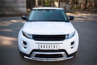 Защита переднего бампера d63/42 (дуга) Land Rover (ленд ровер) Range Rover Evogue (эвок) Dinamic (2011 по наст.)  ― PEARPLUS.ru