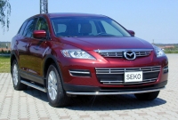 Защита бампера передняя. 	 Mazda (мазда) 	 CX-9 (CX 9) (2010-2012) ― PEARPLUS.ru