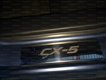Накладки на пороги Mazda (мазда) CX-5 (CX 5)
