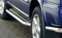 Боковые подножки(пороги) Nissan X-Trail (2001-2004) SKU:40800qw