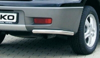 Защита бампера задняя Mitsubishi Outlander (2003-2007)