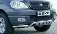 Защита бампера передняя Hyundai Terracan (2004 по наст.) SKU:40855qe