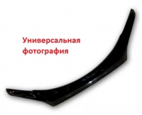 Дефлектор капота тёмный Hyundai (хендай) Solaris (2014 по наст.)  ― PEARPLUS.ru