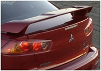 Спойлер на багажник (грунтованный) sedan на Mitsubishi (митсубиси) Lancer (лансер) 2007 по наст. SKU:62593qw