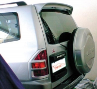 Спойлер на багажник (грунтованный) Mitsubishi (митсубиси) Pajero (паджеро) V80 (2006 по наст.) ― PEARPLUS.ru