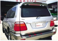 Спойлер на багажник (грунтованный) на Toyota (тойота) Land Cruiser (круизер) (ленд крузер) J100 1998-2007
