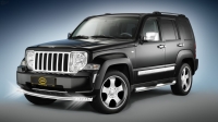 Боковые подножки(пороги) Jeep New Cherokee (2008 по наст.)
