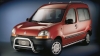Боковые подножки (пороги) нерж. сталь (48мм)  Renault (рено) Kangoo (кангу) (2003-2008) 