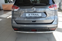 Защита заднего бампера Nissan (ниссан) X-trail Nissan (ниссан) X-Trail (2015-) 